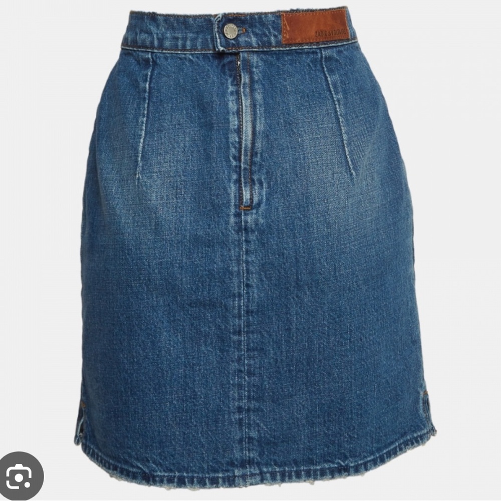 Zadig & Voltaire denim mini
